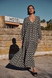 hayley baski dress | baski print